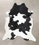 Black and White Cowhide Rug #B12940