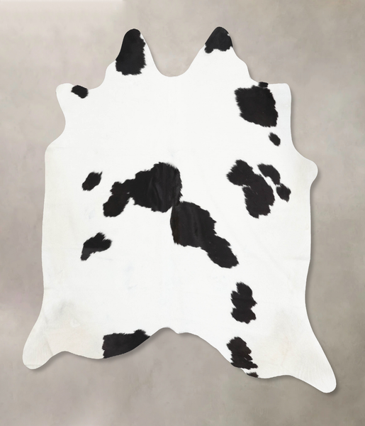 Black and White Cowhide Rug #B12941