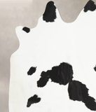 Black and White Cowhide Rug #B12941