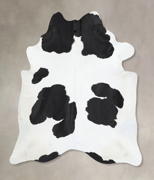 Black and White Cowhide Rug #B12942