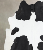 Black and White Cowhide Rug #B12942