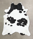Black and White Cowhide Rug #B12945