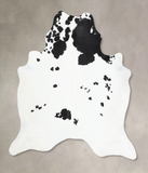 Black and White Cowhide Rug #B12949