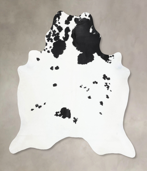 Black and White Cowhide Rug #B12949