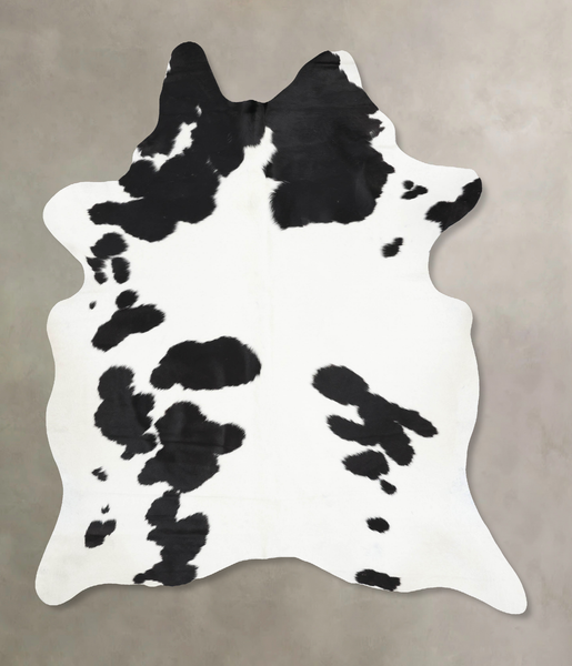 Black and White Cowhide Rug #B12950