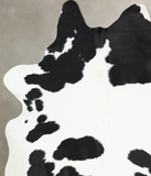 Black and White Cowhide Rug #B12950