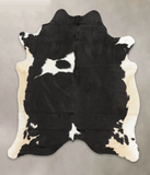 Black and White Cowhide Rug #B1296