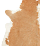 Beige and White Cowhide Rug #B1301HUDSN