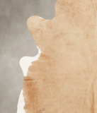 Beige Cowhide Rug #B1302