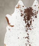 Salt and Pepper Brown Cowhide Rug #B13064