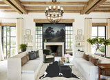 Black and White Cowhide Rug #B13078