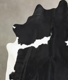 Black and White Cowhide Rug #B13080