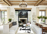 Black and White Cowhide Rug #B13082