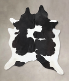 Black and White Cowhide Rug #B13133