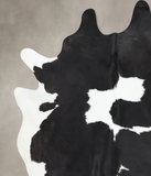 Black and White Cowhide Rug #B13133