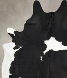 Black and White Cowhide Rug #B13134