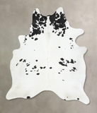 Black and White Cowhide Rug #B13137