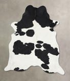 Black and White Cowhide Rug #B13140