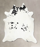 Black and White Cowhide Rug #B13141