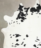 Black and White Cowhide Rug #B13141
