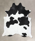 Black and White Cowhide Rug #B13158