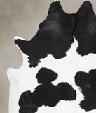 Black and White Cowhide Rug #B13158