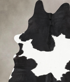 Black and White Cowhide Rug #B13159