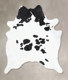 Black and White Cowhide Rug #B13172