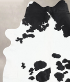 Black and White Cowhide Rug #B13172