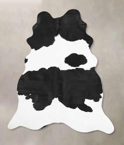 Black and White Cowhide Rug #B13173