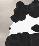 Black and White Cowhide Rug #B13173