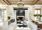 Black and White Cowhide Rug #B13173
