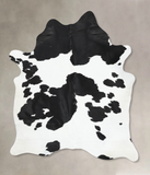 Black and White Cowhide Rug #B13174