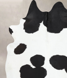 Black and White Cowhide Rug #B13178