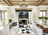 Black and White Cowhide Rug #B13178