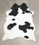 Black and White Cowhide Rug #B13181