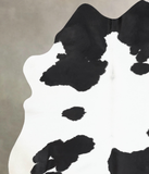 Black and White Cowhide Rug #B13181