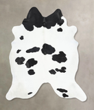 Black and White Cowhide Rug #B13184