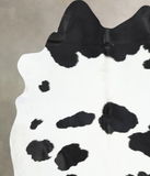 Black and White Cowhide Rug #B13184
