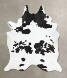 Black and White Cowhide Rug #B13185