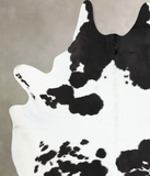 Black and White Cowhide Rug #B13185