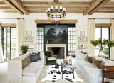 Black and White Cowhide Rug #B13185