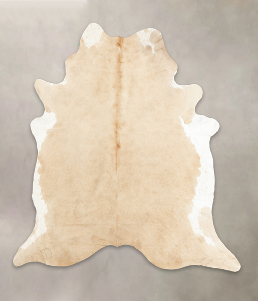 Beige Cowhide Rug #B1319