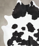Black and White Cowhide Rug #B13203