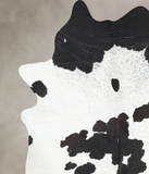 Black and White Cowhide Rug #B13206