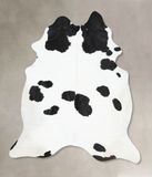 Black and White Cowhide Rug #B13213
