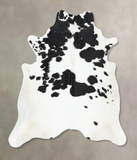 Black and White Cowhide Rug #B13215
