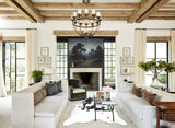 Black and White Cowhide Rug #B13215