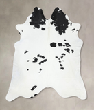 Black and White Cowhide Rug #B13216
