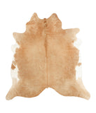 Beige Cowhide Rug #B1323HUDSN